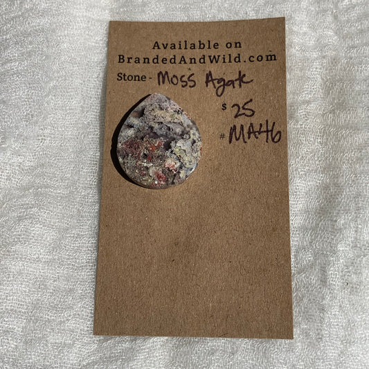 Moss Agate Cabochon- MA46