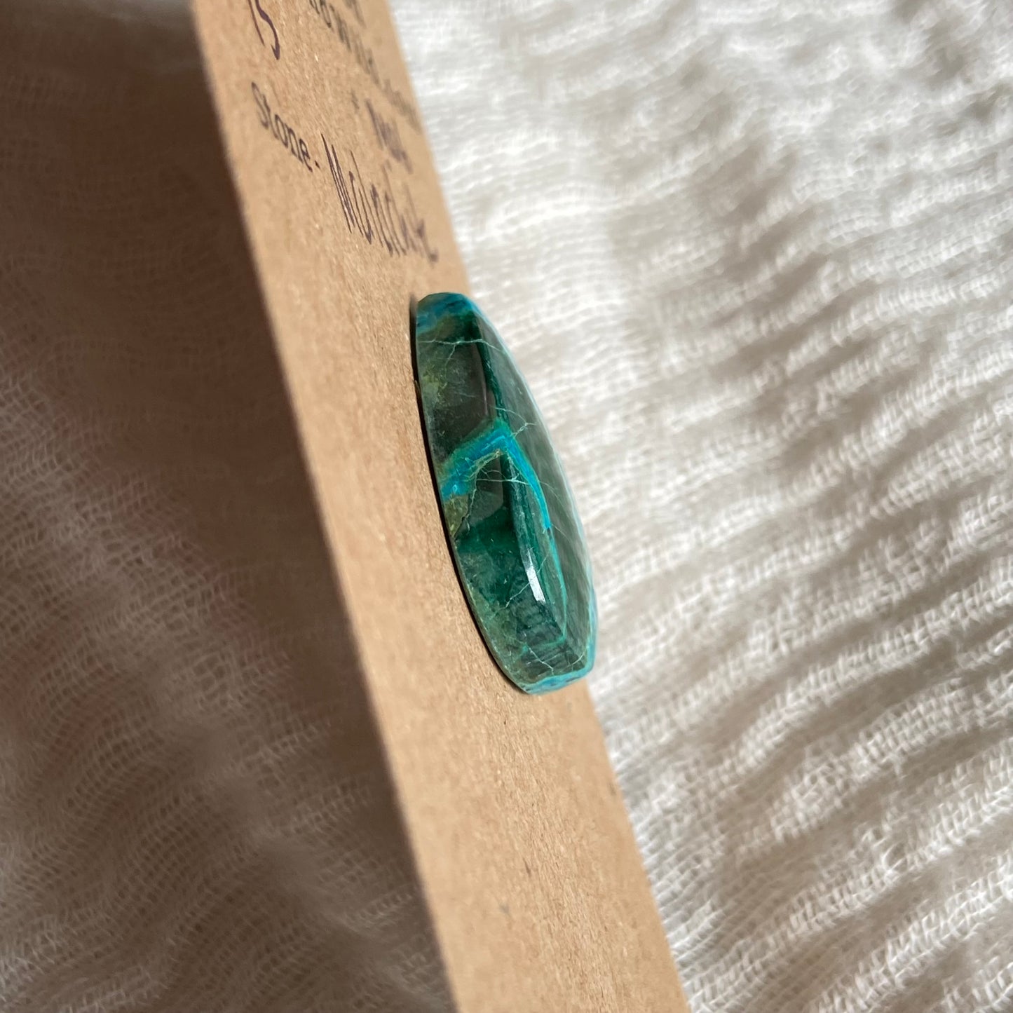 Malachite Cabochon - M06 C38BCFC3-E4B9-4F98-B29A-463672845FA1 Brandedandwild.com