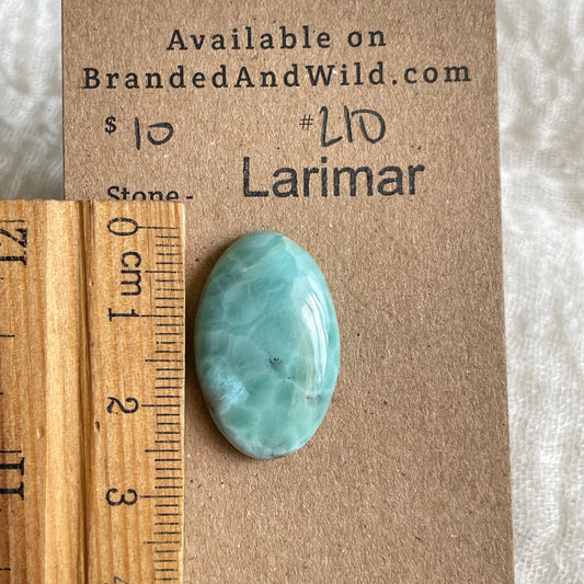 Larimar Cabochon - L10 C3938D57-FDA4-40BD-B882-61D3E9DDFD3A Brandedandwild.com