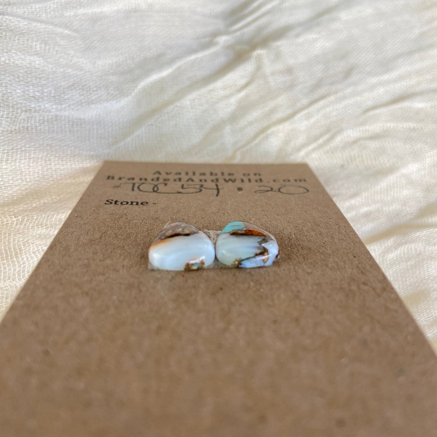 Turquoise, Oyster Shell, Copper Cabochon - TOC54 C395EDA5-5F6F-48A5-8B9D-EAD4ECC695EB Brandedandwild.com