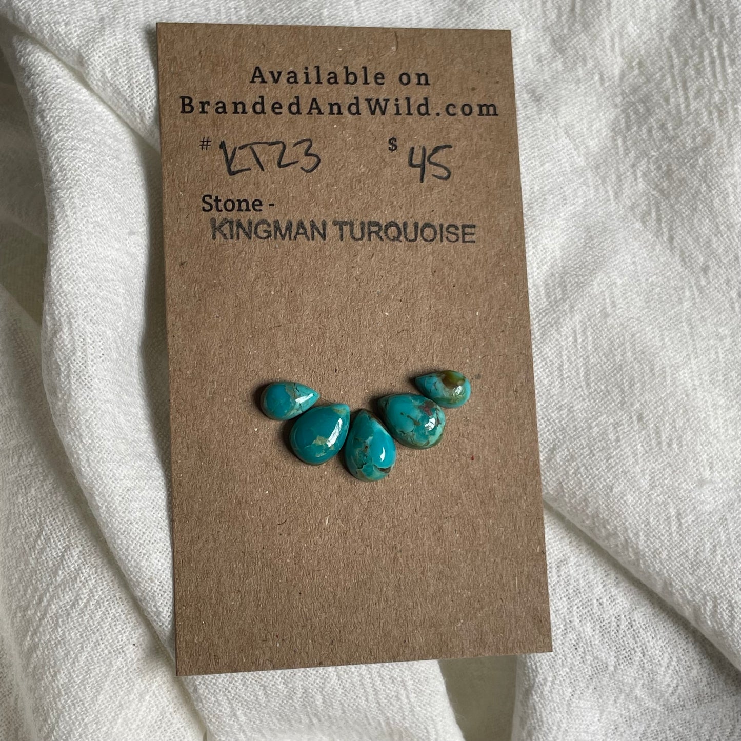 Kingman Turquoise Cabochon - KT23