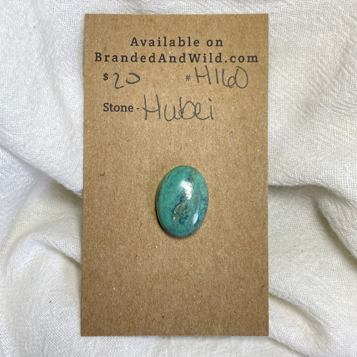 Hubei Turquoise Cabochon - H160 C3BD6069-3AE2-4548-9AB5-F84CACDD9DB3 Brandedandwild.com