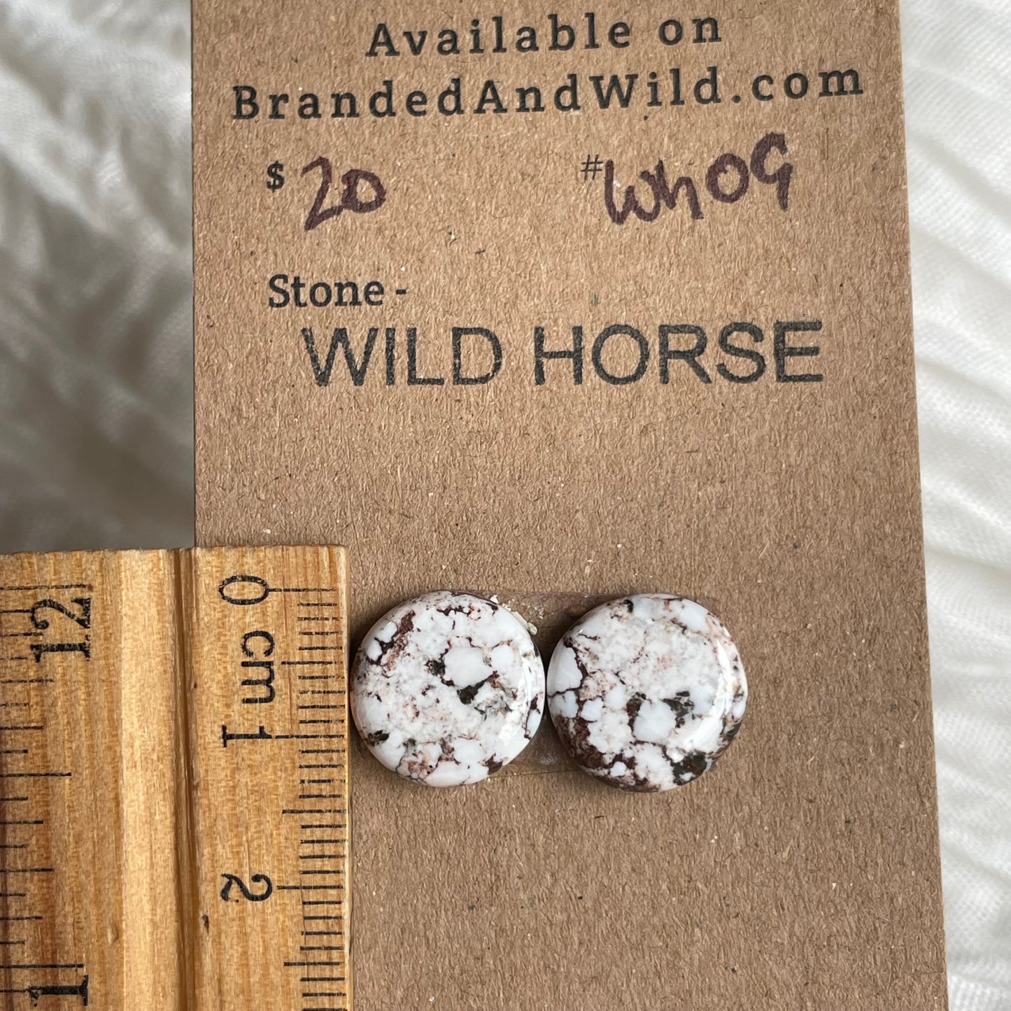 Wild Horse Cabochon - WH09 C3BE3A8A-EED8-4DBF-987F-50056F0ECC7D Brandedandwild.com