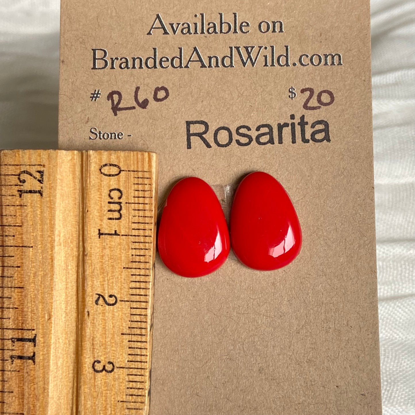 Rosarita - Cabochon - R60 C3BEDF57-C27E-4D66-BF88-F6109D98E19F Brandedandwild.com