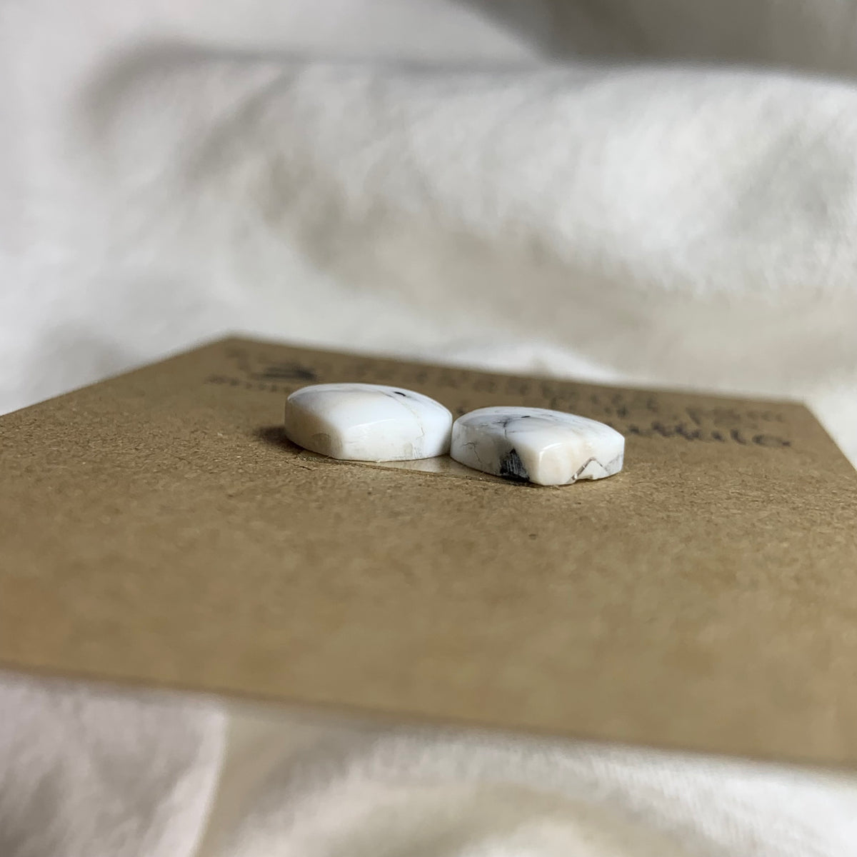 White Buffalo Cabochon - WB18 C3DBBFEA-AAEC-4A6A-B253-540983B26DF2 Brandedandwild.com