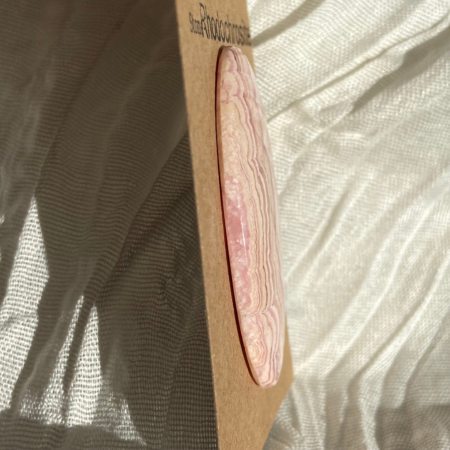 Rhodochrosite Cabochon - R50 C417F135-CEB4-4B76-A07B-BCF93565B8E0 Brandedandwild.com