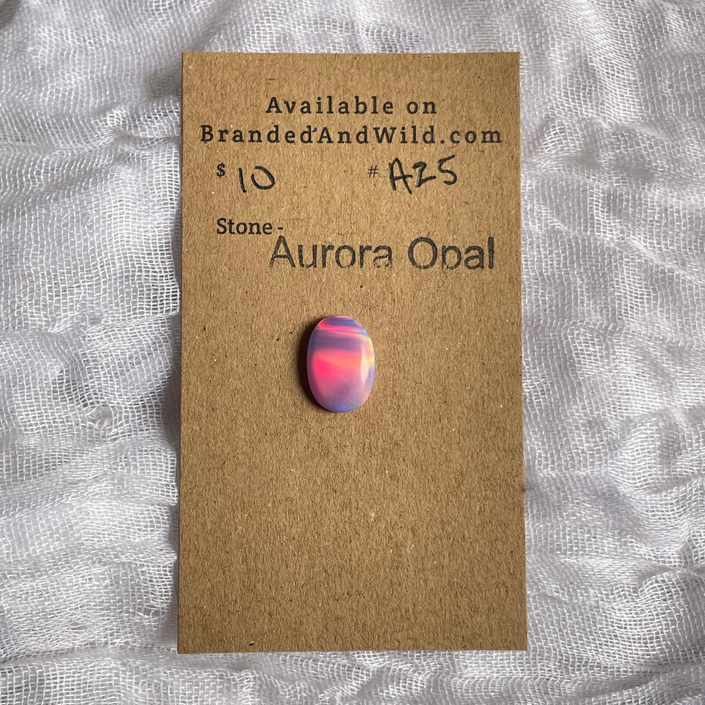 Aurora Opal Cabochon - A25 C41B43A4-9F81-4431-A512-40B8B7CFB8DD Brandedandwild.com