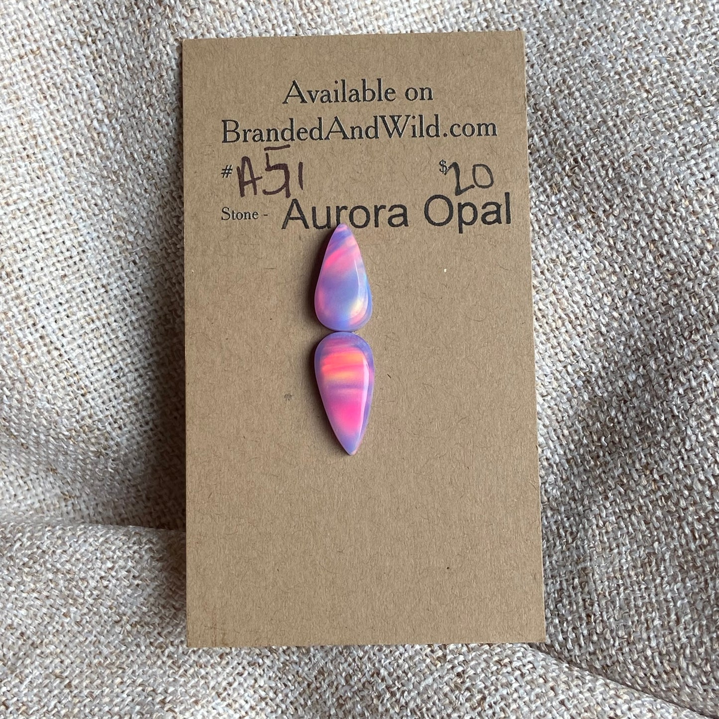 Aurora Opal Cabochon - A51 C4298593-89EB-48E0-A233-5F5C1CD32722 Brandedandwild.com
