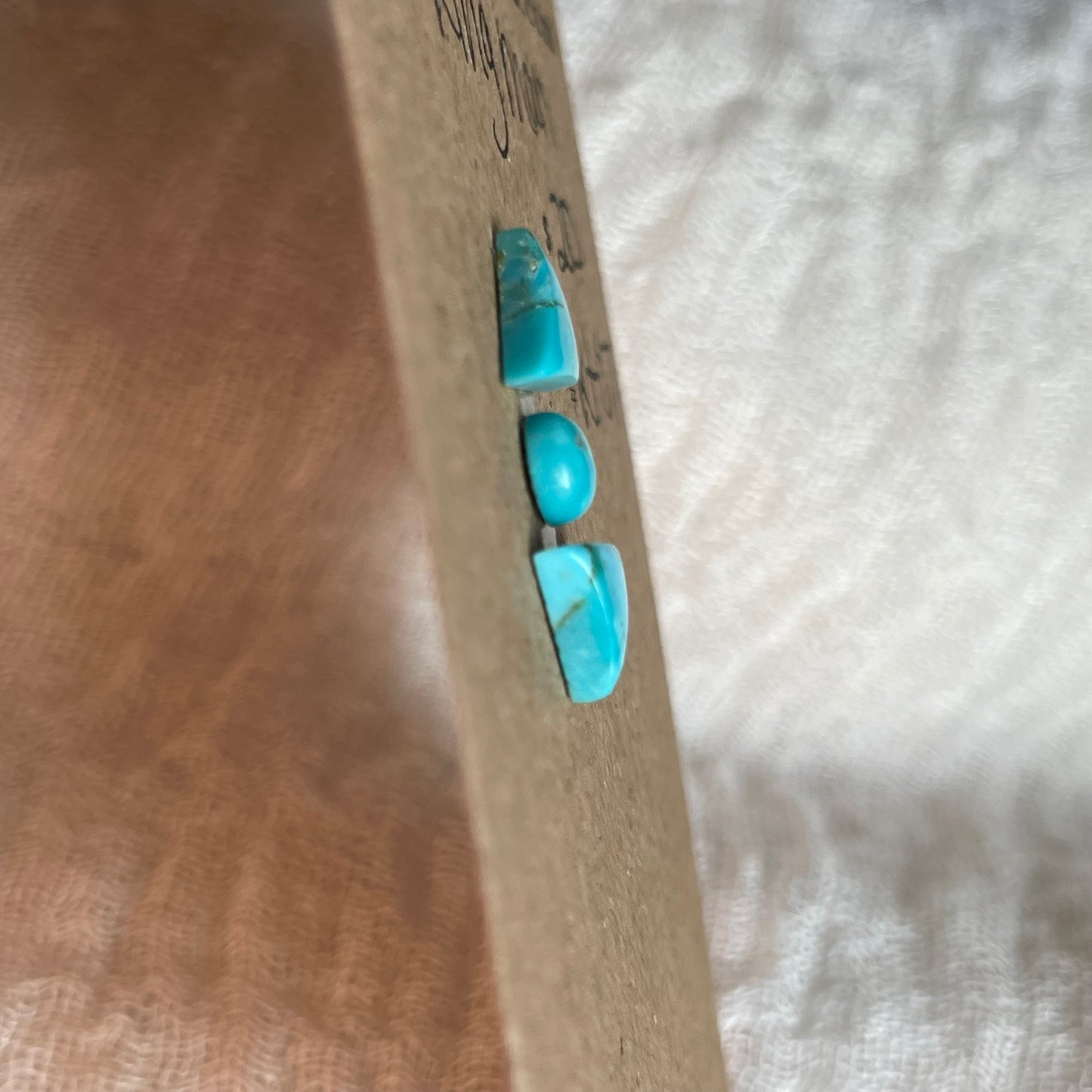 Kingman Turquoise Cabochon - KT07 C447DC1D-964C-4D28-A33A-9CE552C2D95A Brandedandwild.com