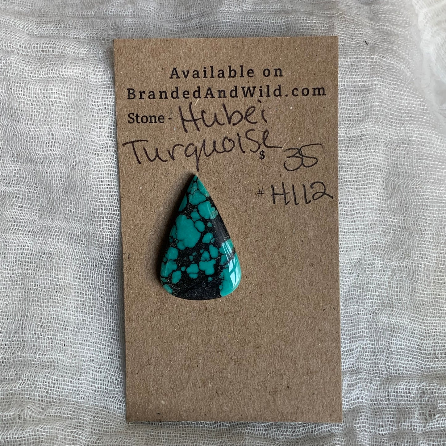 Hubei Turquoise Cabochon - H112