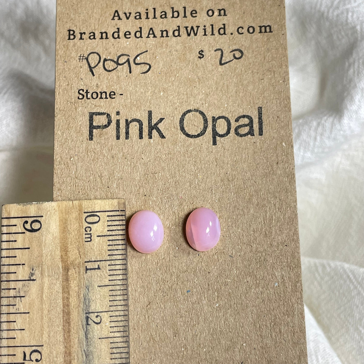Pink Opal Cabochon - PO95 C4657B94-8082-4B29-903D-DF6B0639FD99 Brandedandwild.com
