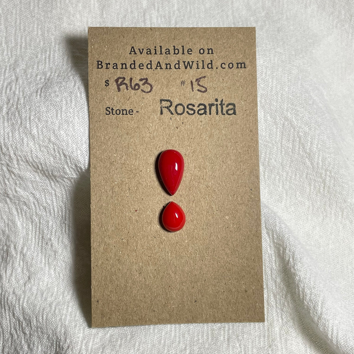 Rosarita - Cabochon - R63 C4B83E11-759A-4054-8D96-3166D7852E3C Brandedandwild.com