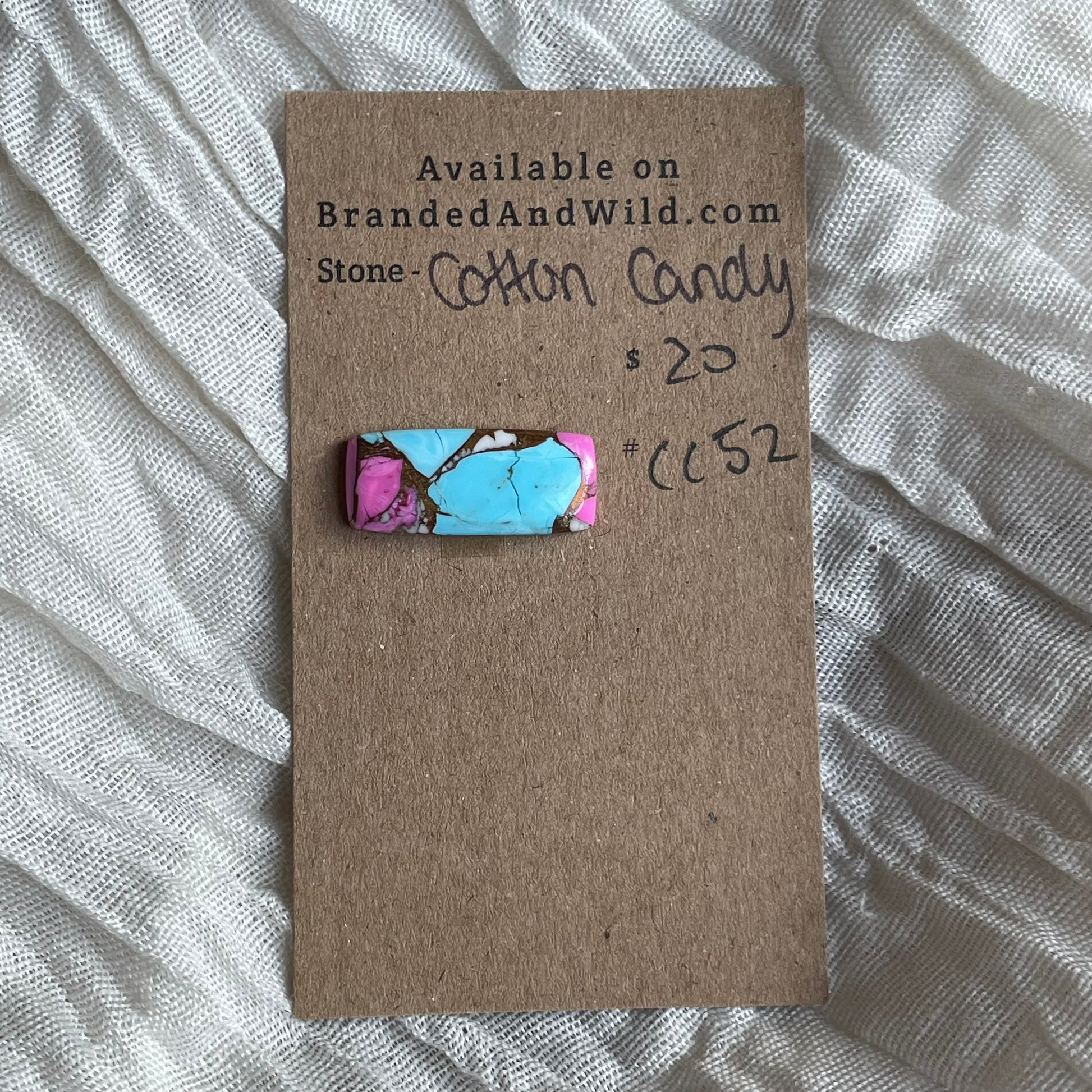Cotton Candy Cabochon - CC52 C4E80687-3D8F-4647-B5D5-996E830A0401 Brandedandwild.com