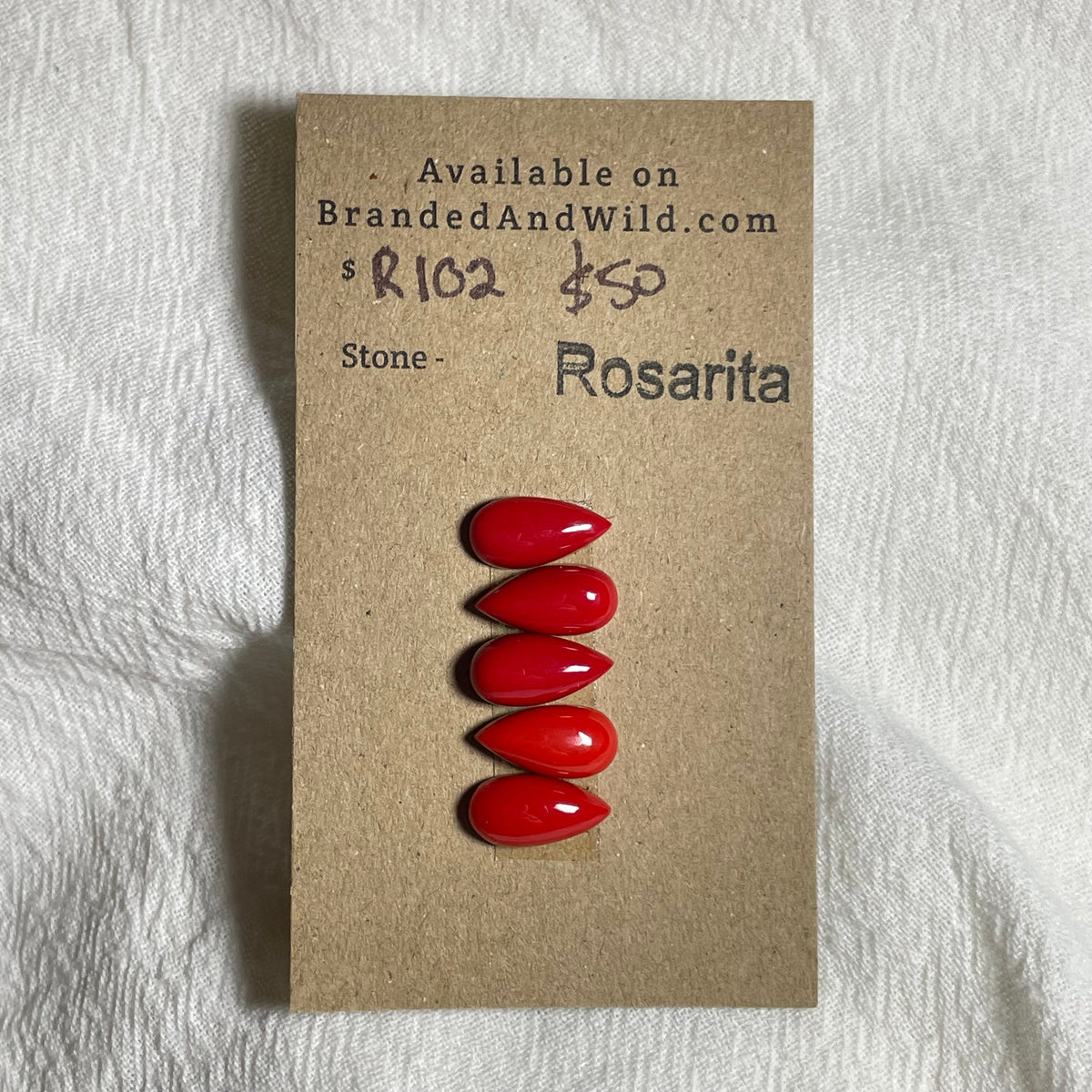Rosarita - Cabochon - R102 C4F43AC3-A577-4355-BB09-975EA96D4B94 Brandedandwild.com