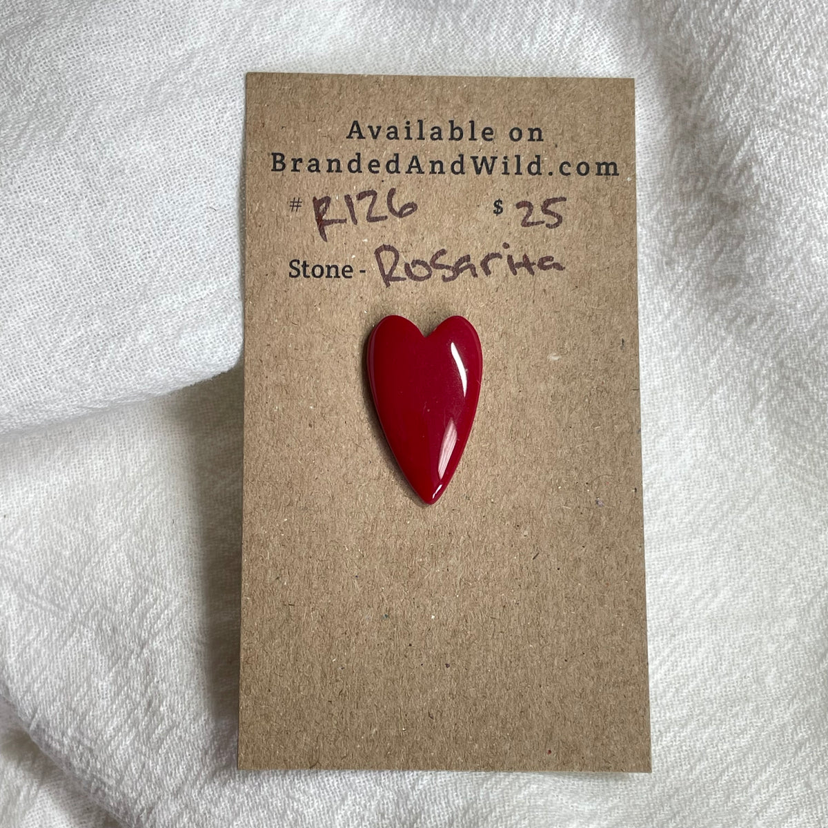 Rosarita - Cabochon - R126 C504E49E-0C38-4BA6-89C8-7065E910CD41 Brandedandwild.com