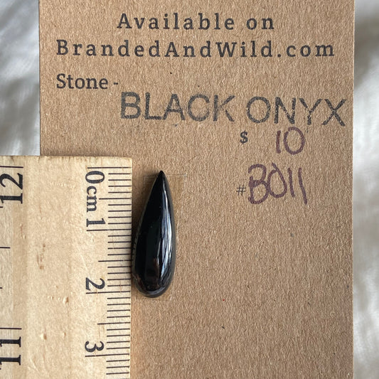 Black Onyx - Cabochon - BO11