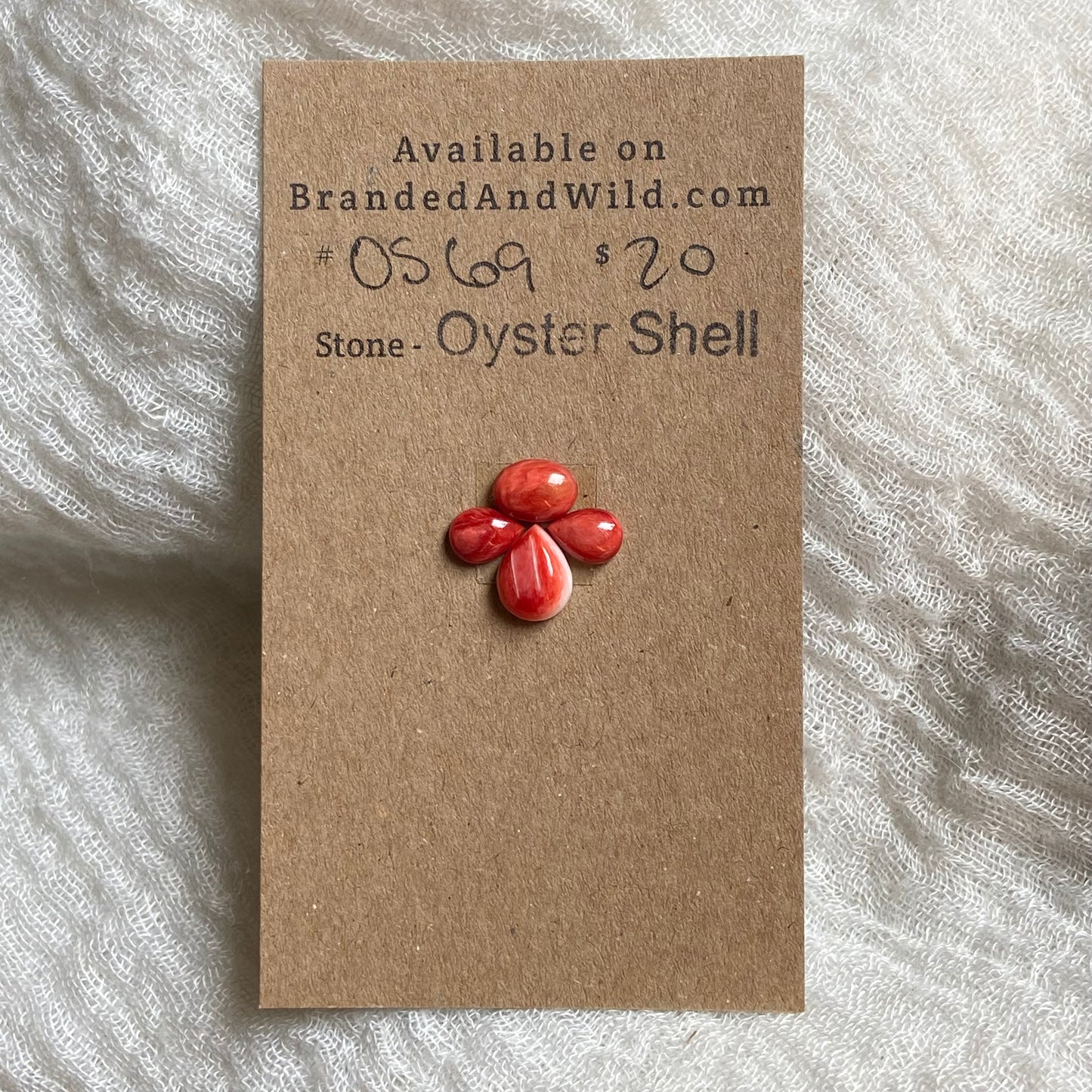 Oyster Shell Cabochon - OS69