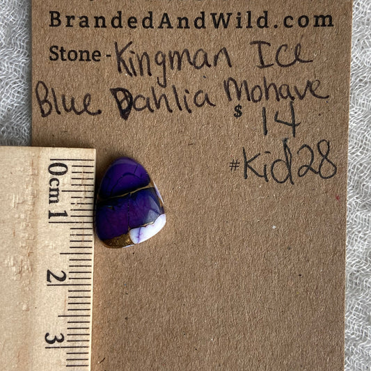 Kingman Ice Blue Dahlia Mohave - KID28