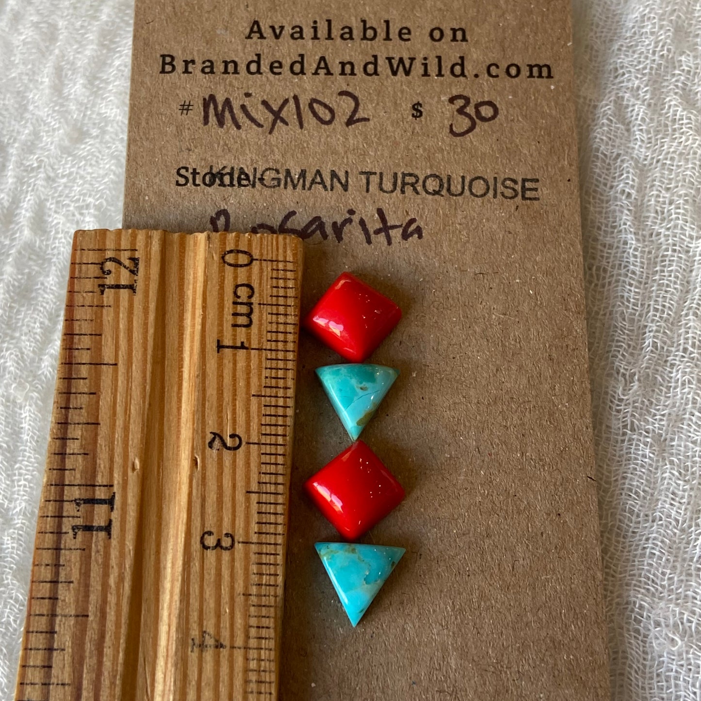 Rosarita / Kingman Cabochon - MIX102
