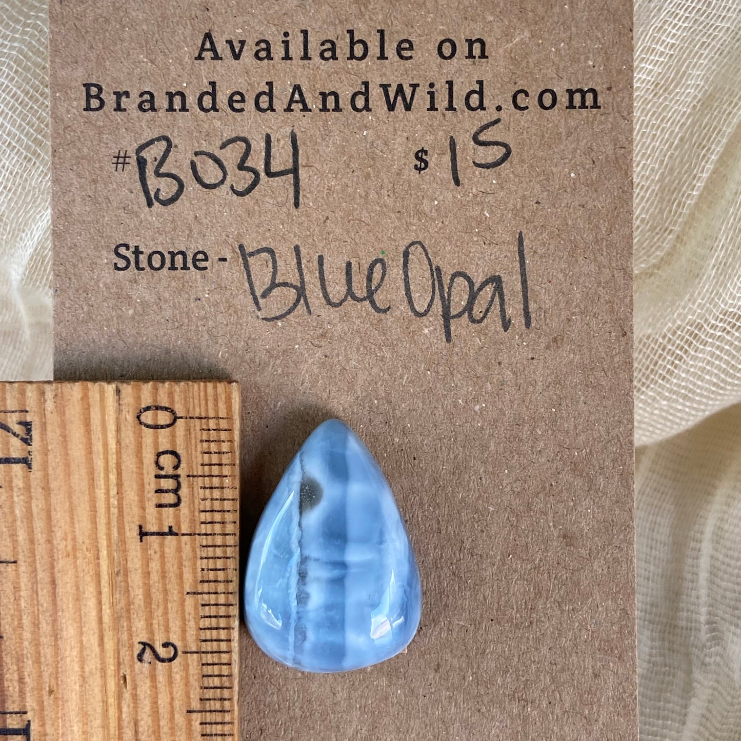 Blue Opal Cabochon - B034