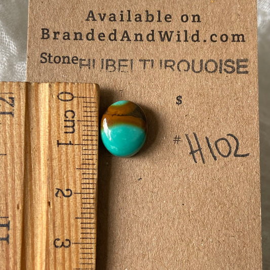 Hubei Turquoise Cabochon - H102 C57F2CC7-4703-41CA-8F02-0620CFB5CA2A Brandedandwild.com