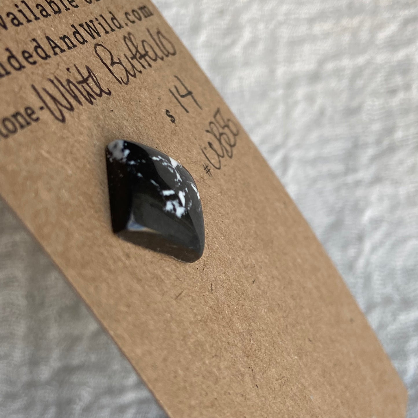 White Buffalo Cabochon - WB56