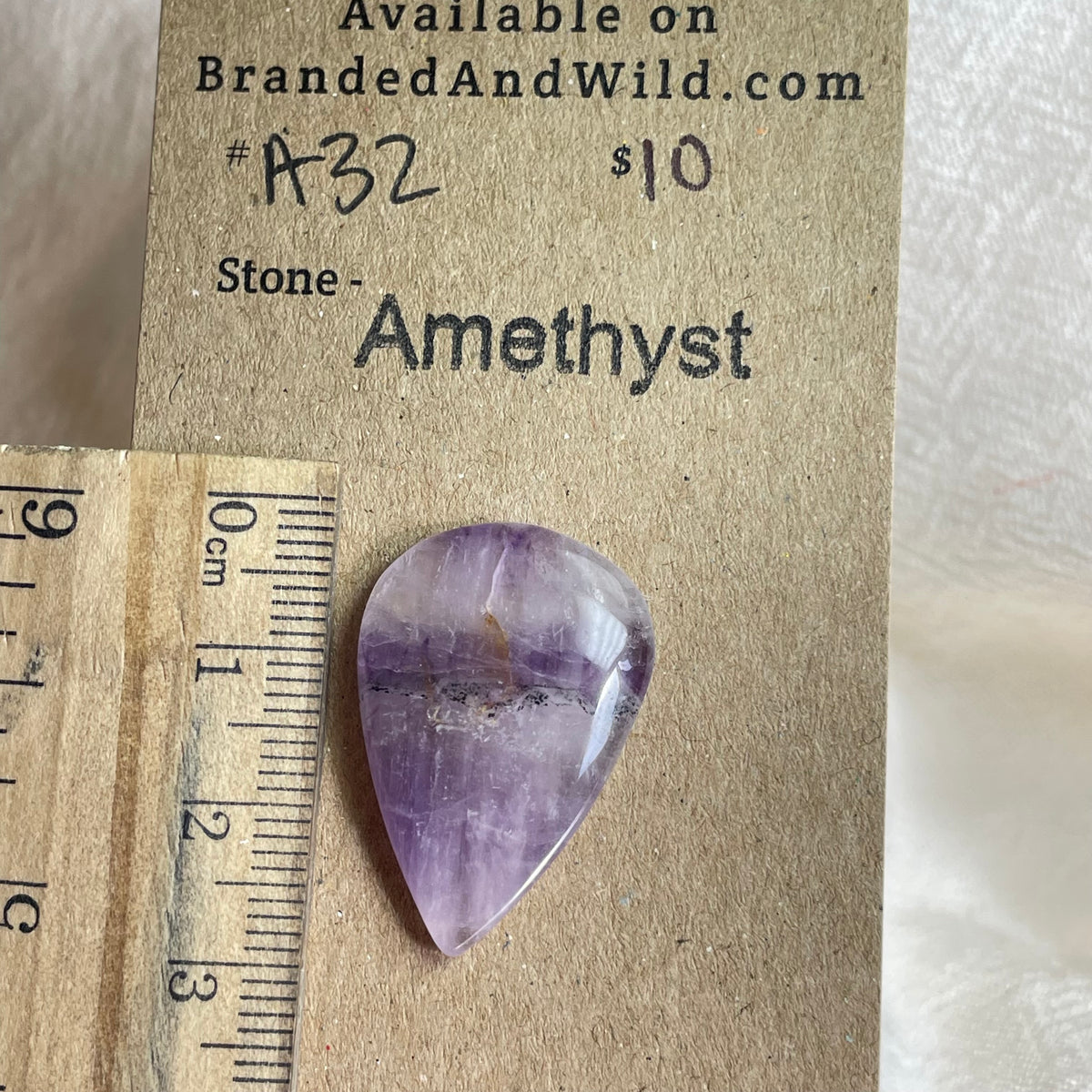 Amethyst Cabochon - A32 C599CEBD-3217-4987-AE7F-8CF71095E344 Brandedandwild.com