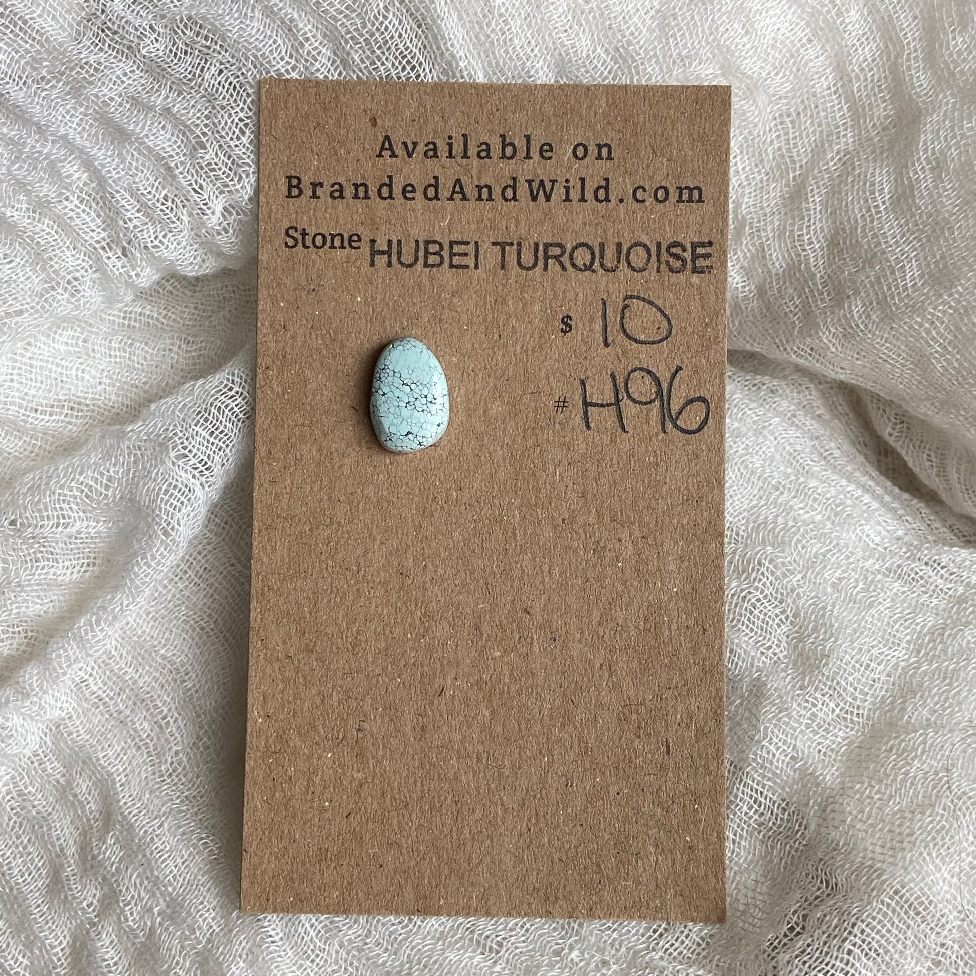 Hubei Turquoise Cabochon - H96 C5BAD0DD-6CA9-4456-A806-B2F3BB037654 Brandedandwild.com