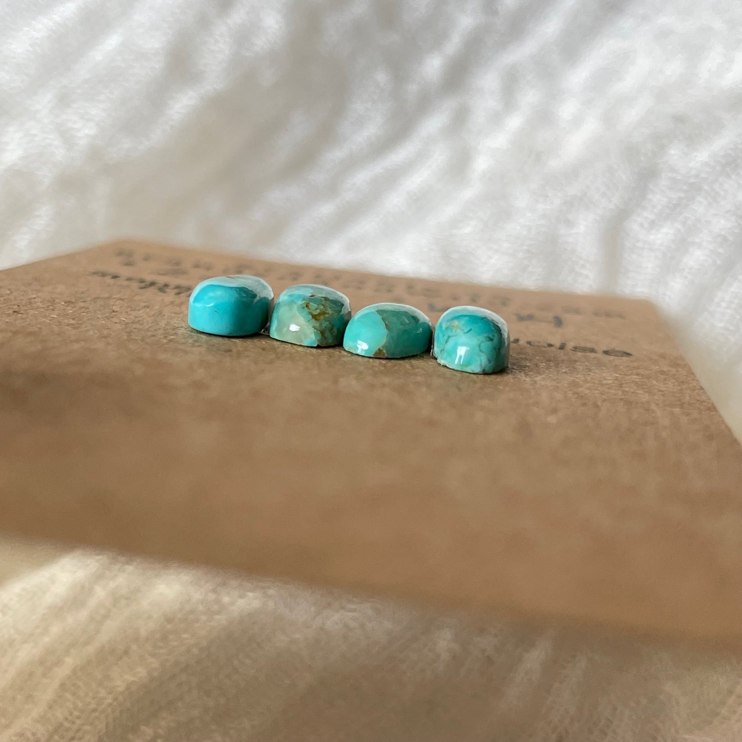 Kingman Turquoise Cabochon - KT14 C5C877B5-3EE8-47E2-92EF-ABF8AF3F22F0 Brandedandwild.com