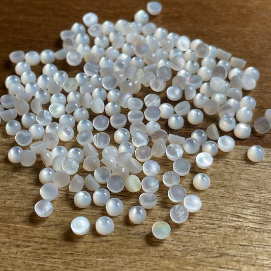 Mother of pearl - 3mm MP02 C5E34489-80FF-417F-8634-6CD62C28FAA4 Brandedandwild.com