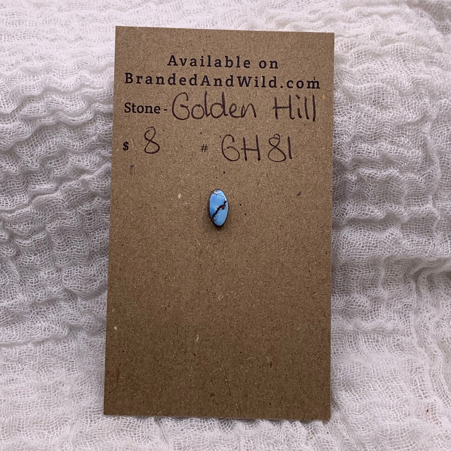 Golden Hill Turquoise Cabochon - GH81