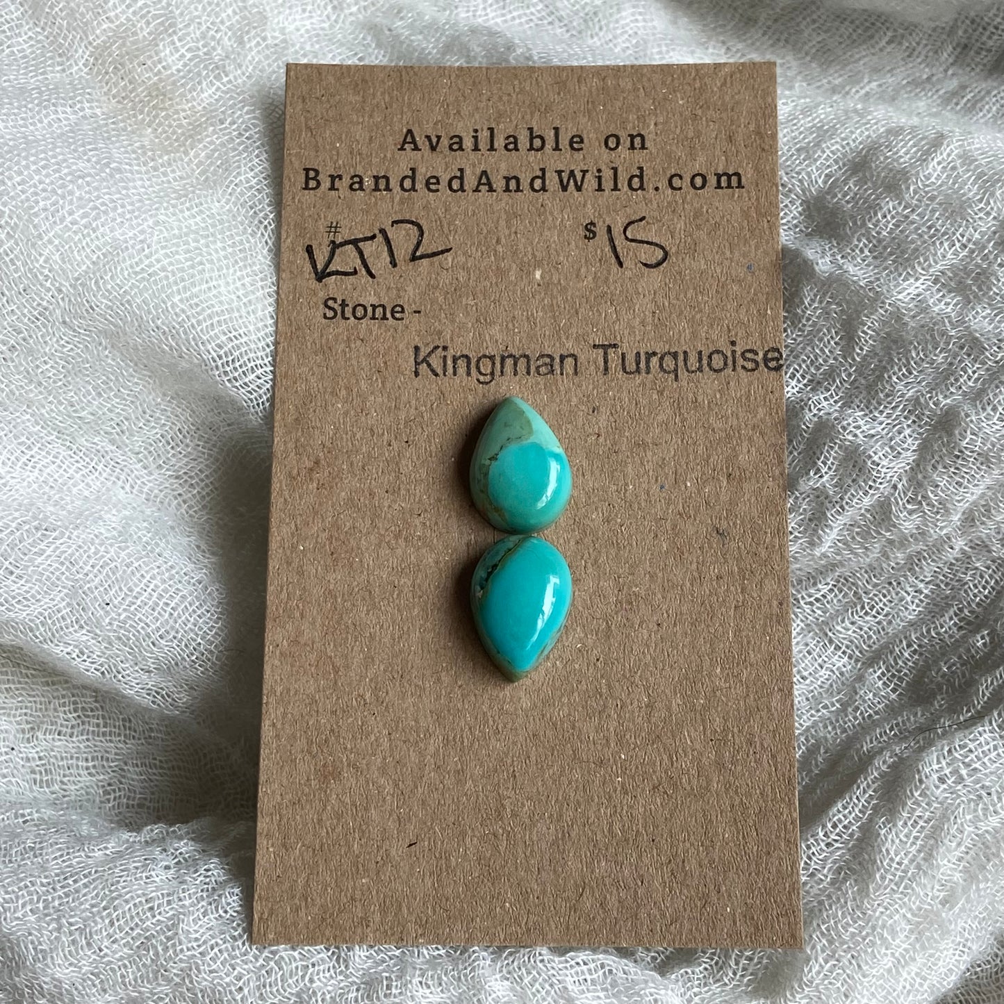 Kingman Turquoise Cabochon - KT12