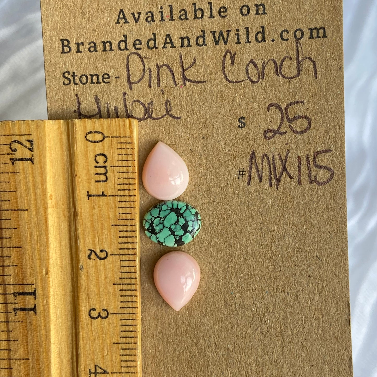 Pink Conch / Hubei Cabochon - MIX115