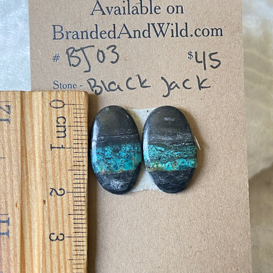 Black Jack Cabochon - BJ03 C6A2881E-FBBF-45C7-BF12-123F89E97D2F Brandedandwild.com
