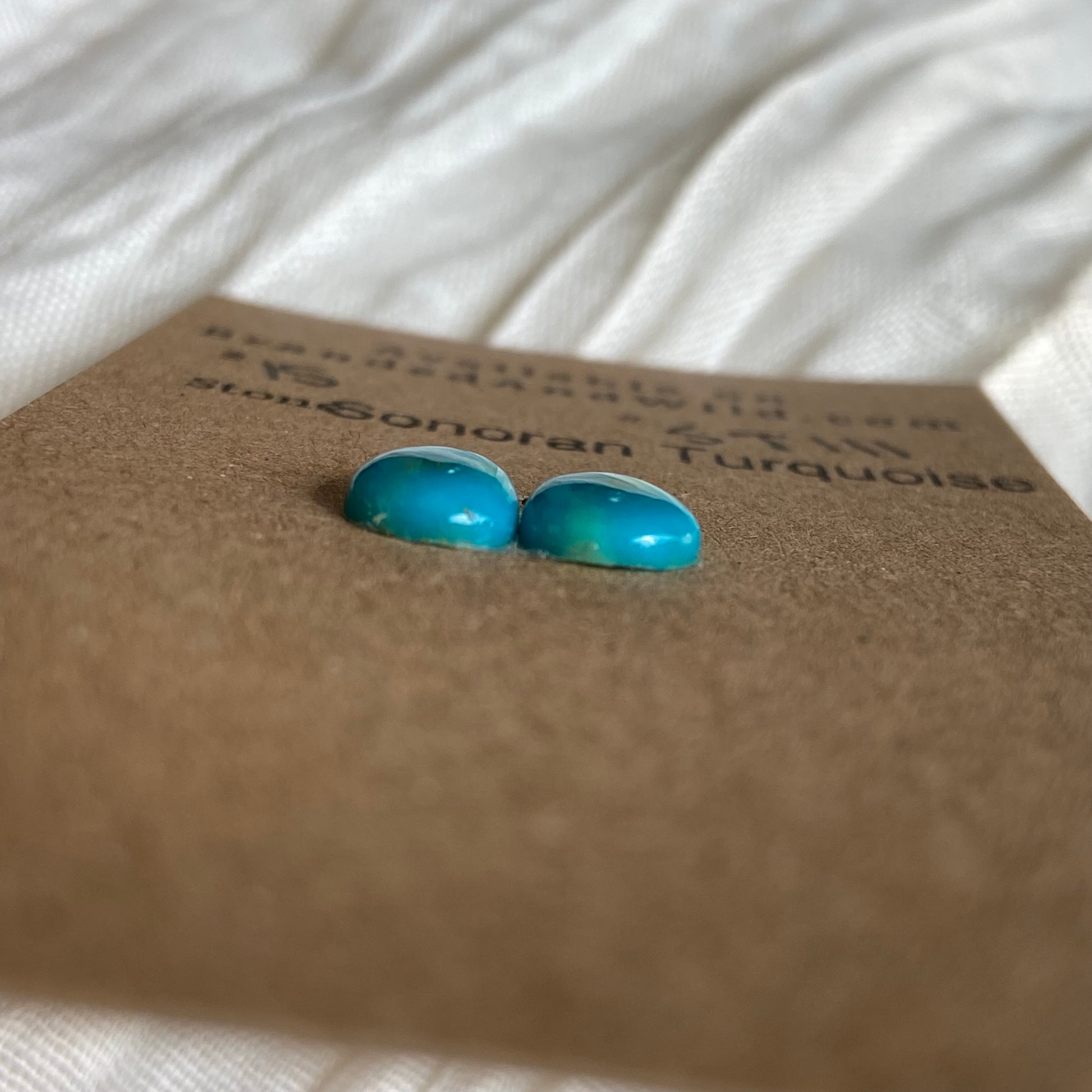 Sonoran Turquoise Cabochon - ST111 C6A4AE63-1EEB-4482-AC9D-3C84D96C87F5 Brandedandwild.com