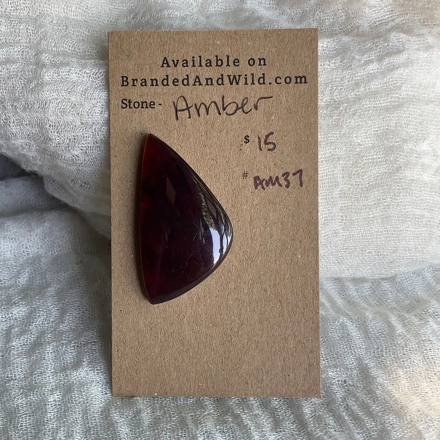 Amber Cabochon AM37