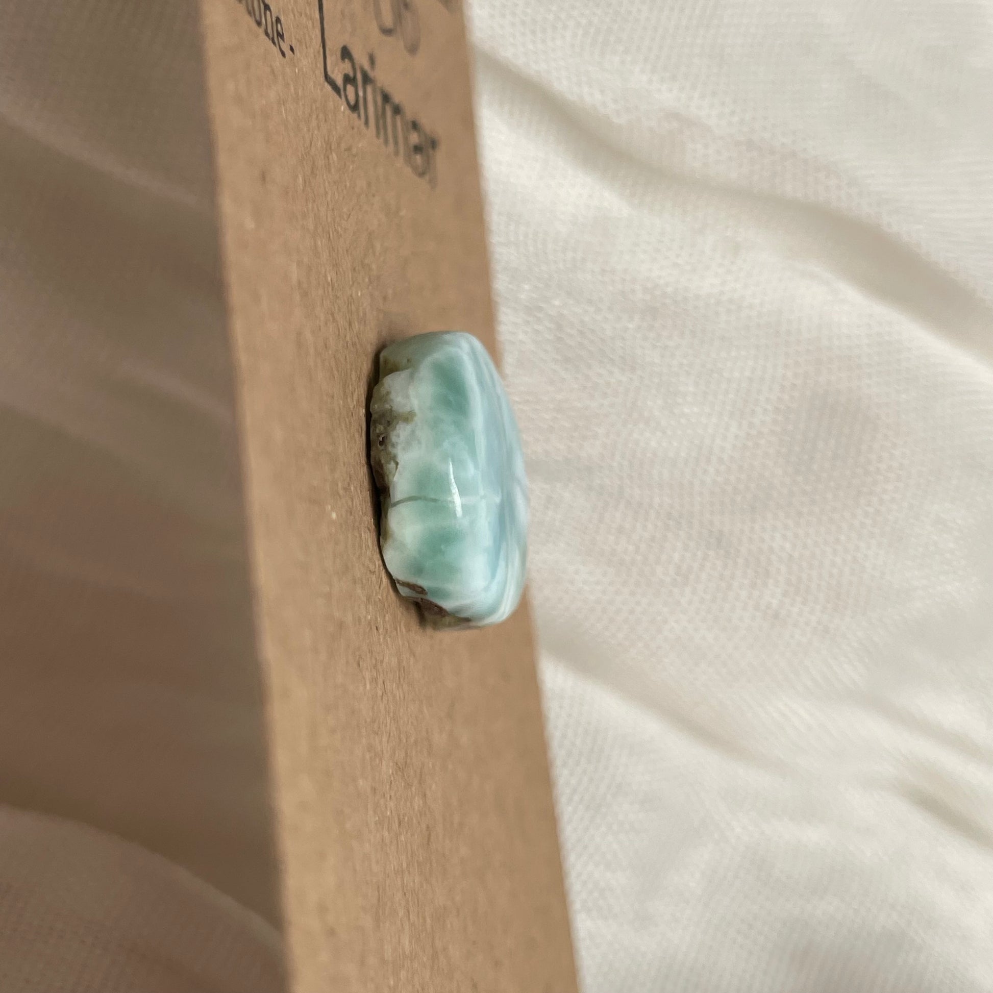 Larimar Cabochon - L10 C6BA3E6F-3946-4B20-A2BF-B4021BFC538A Brandedandwild.com