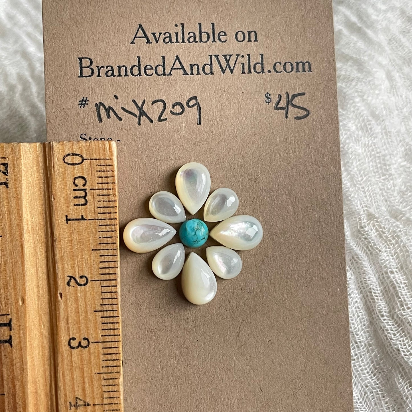 Kingman Mix Cabochon - MIX209 C6D8B5DA-BA25-4091-B3A2-62A4C041B90B Brandedandwild.com