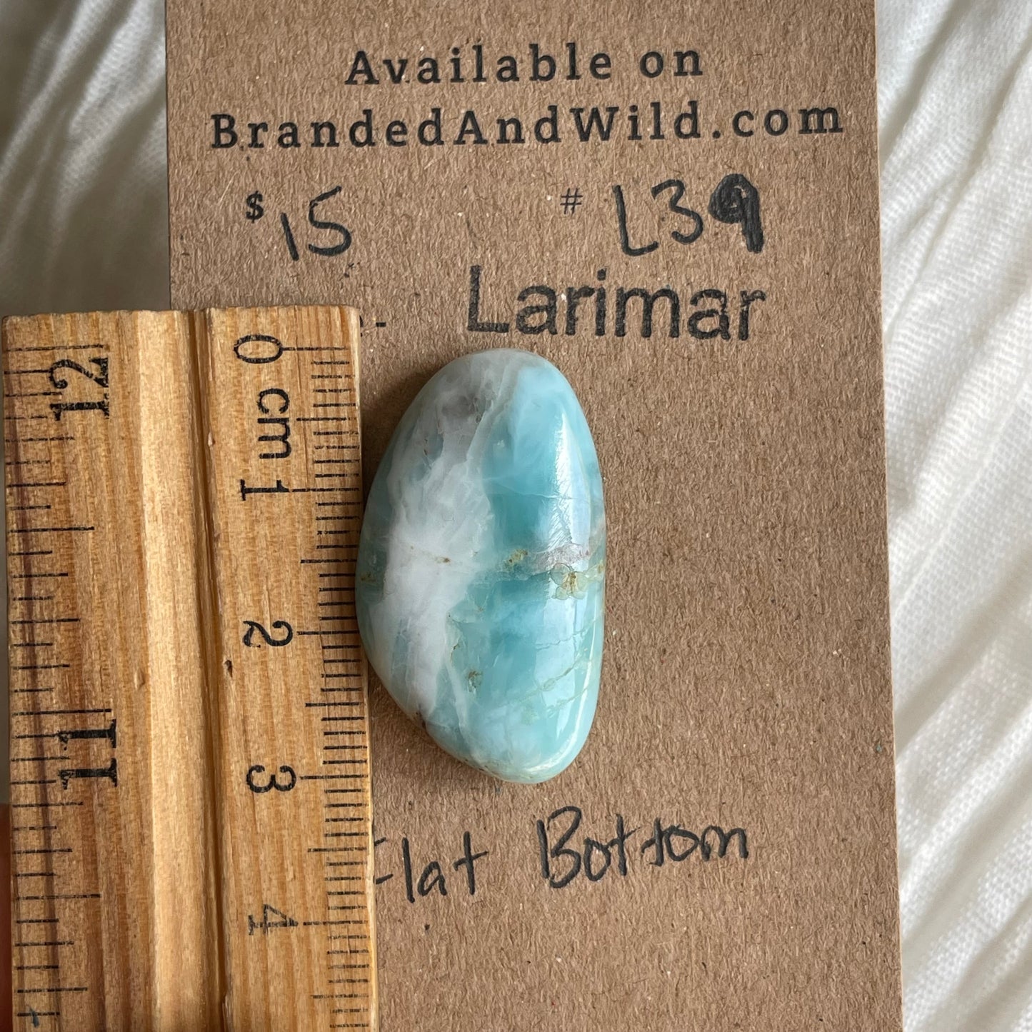 Larimar Cabochon - L39