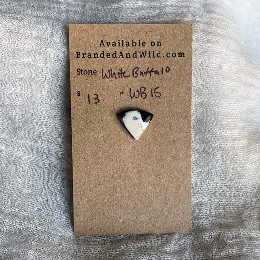 White Buffalo Cabochon - WB15