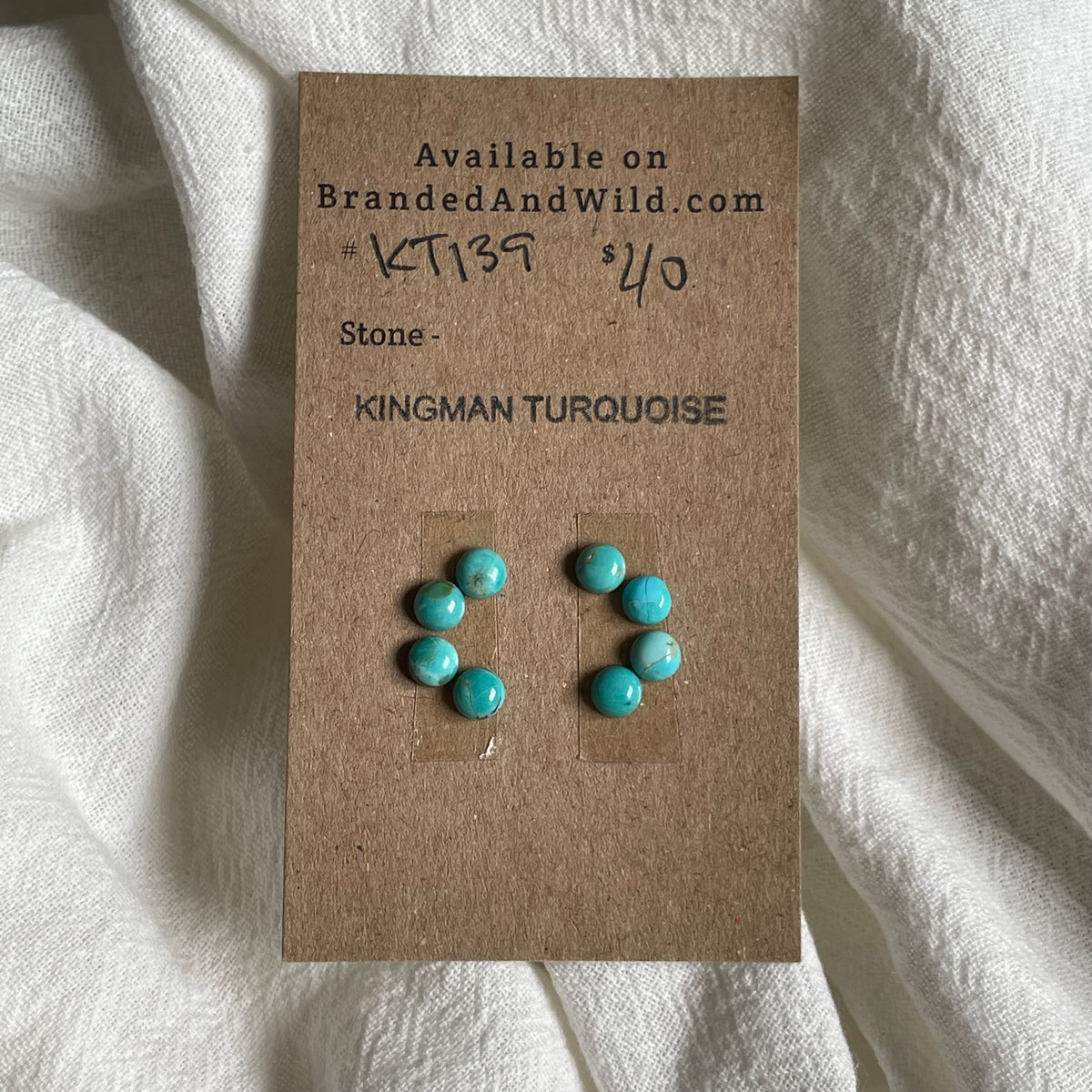Kingman Turquoise Cabochon - KT139