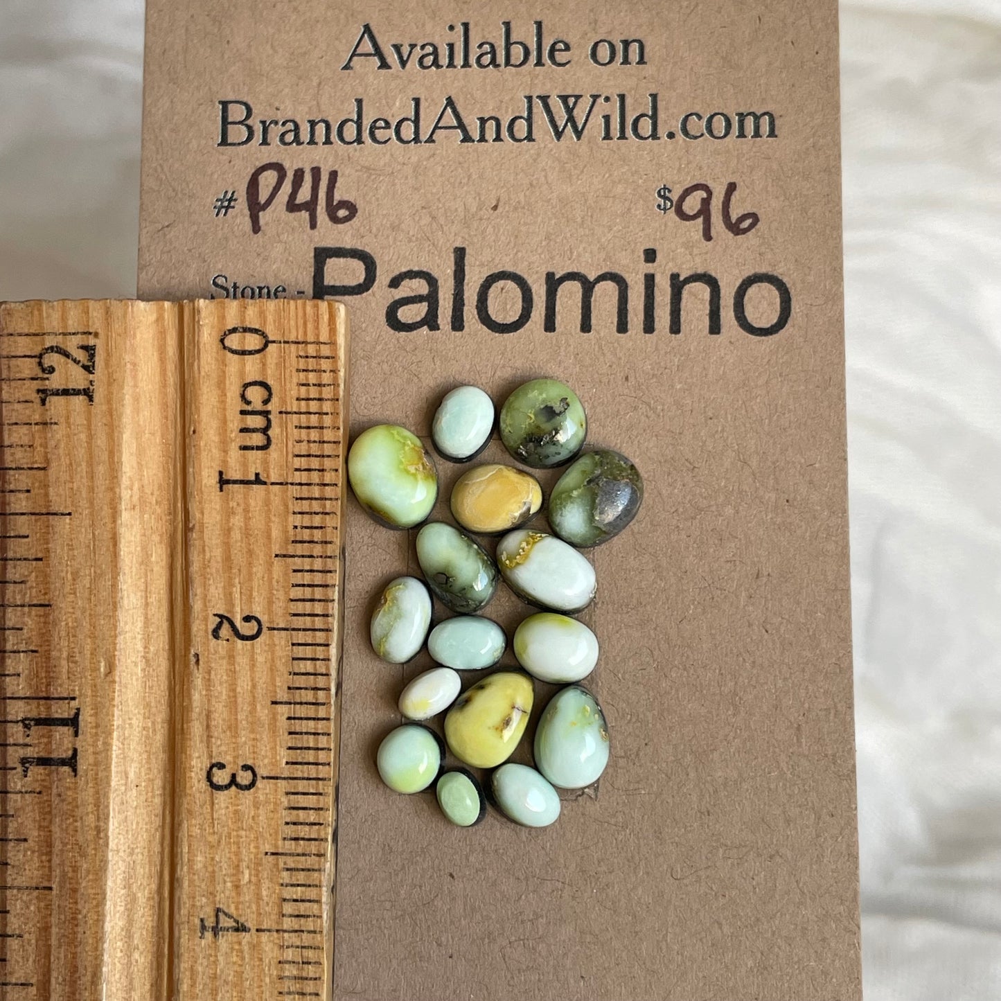 Palomino Cabochon - P46 C735EA66-FAE0-4806-BE9A-66F0D2FD726F Brandedandwild.com