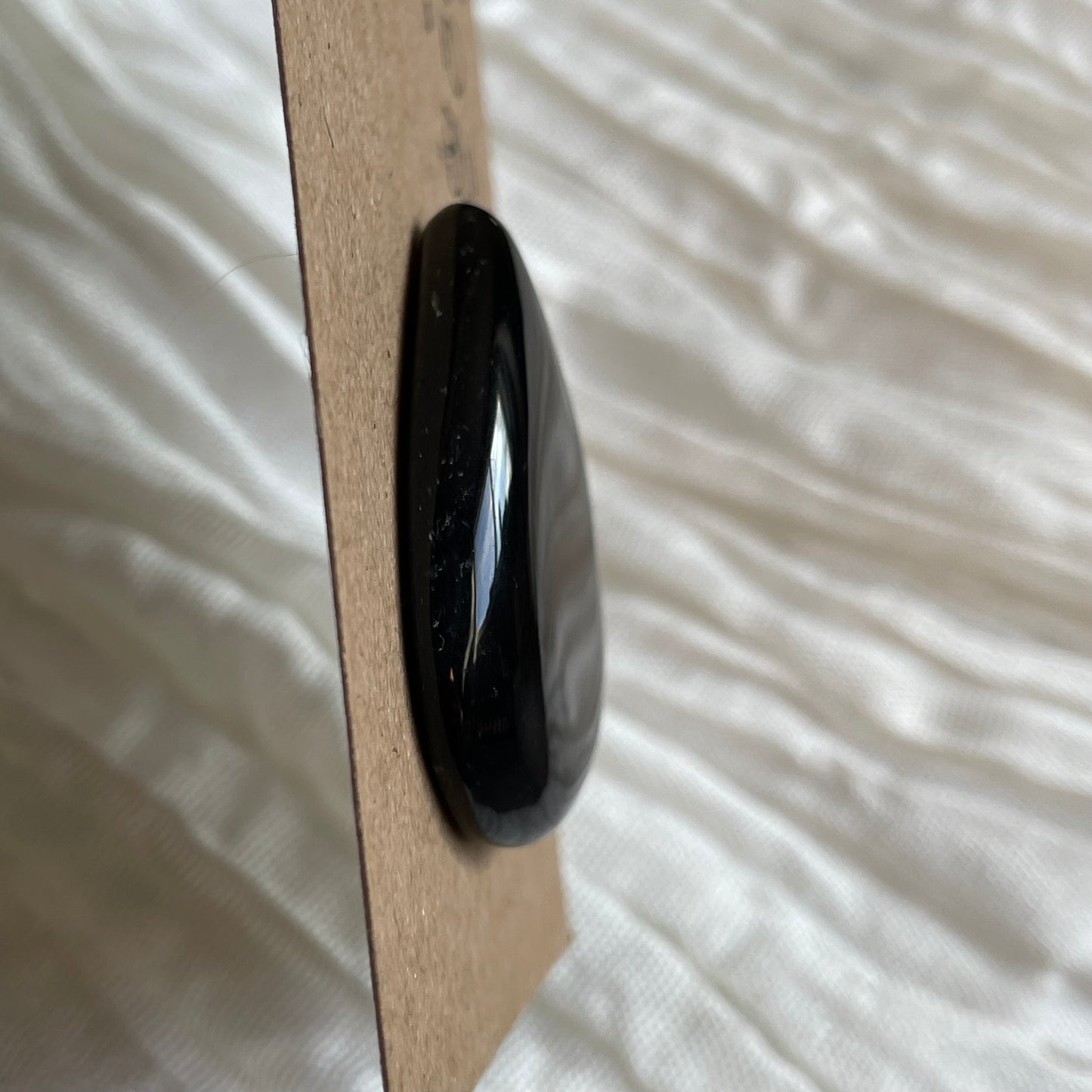 Black Onyx - Cabochon - B011 C74A7459-1CF4-4009-B696-D5310FE98DB8 Brandedandwild.com