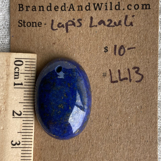 Lapis Lazuli Cabochon -Drilled- LL13