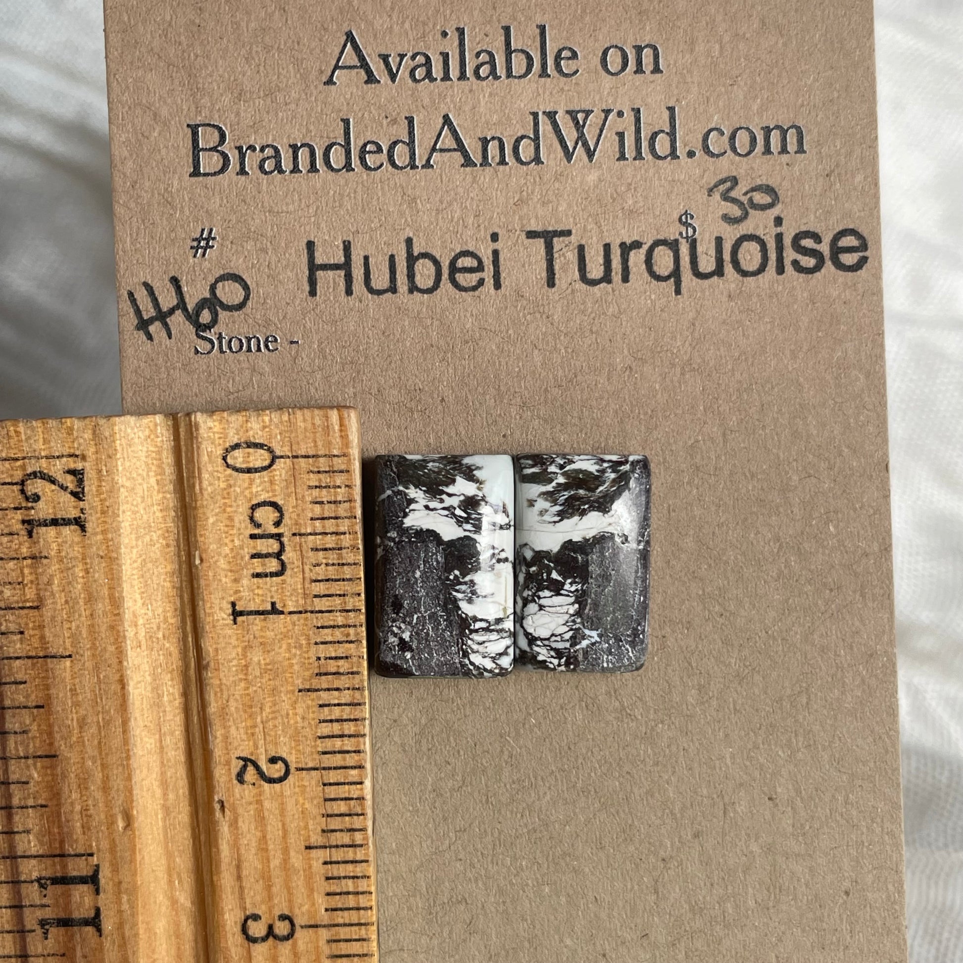 Hubei Turquoise Cabochon - H60 C76521D8-62B0-4E38-B323-6C0685CBFA87 Brandedandwild.com