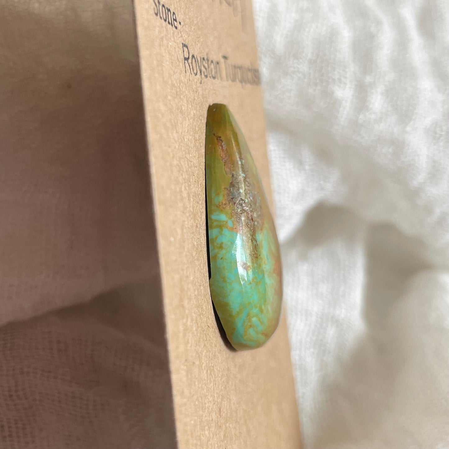 Royston Ribbon Turquoise Cabochon RR49 C797498C-FCD2-43BC-9F76-58C9E8C64FA7 Brandedandwild.com
