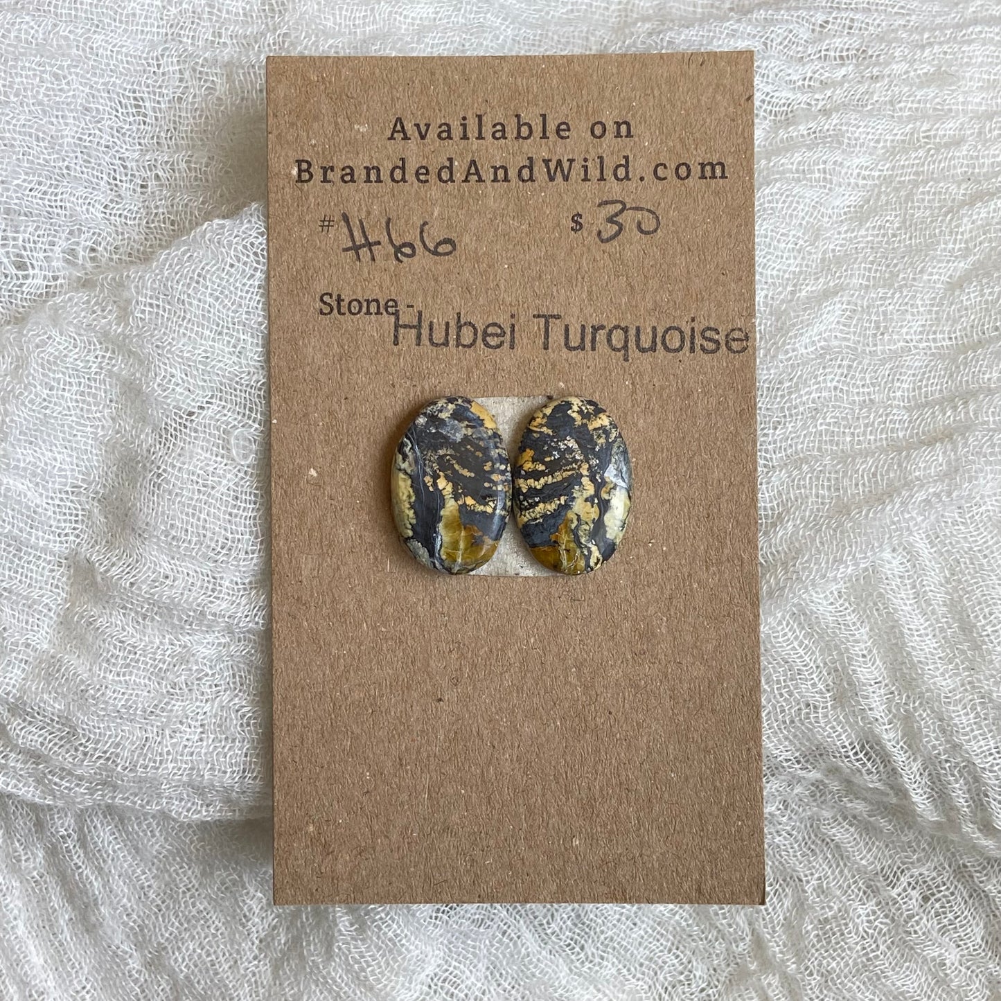 Hubei Turquoise Cabochon - H66