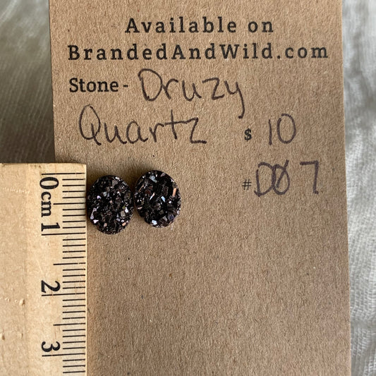 Druzy Quartz Cabochon - DQ7