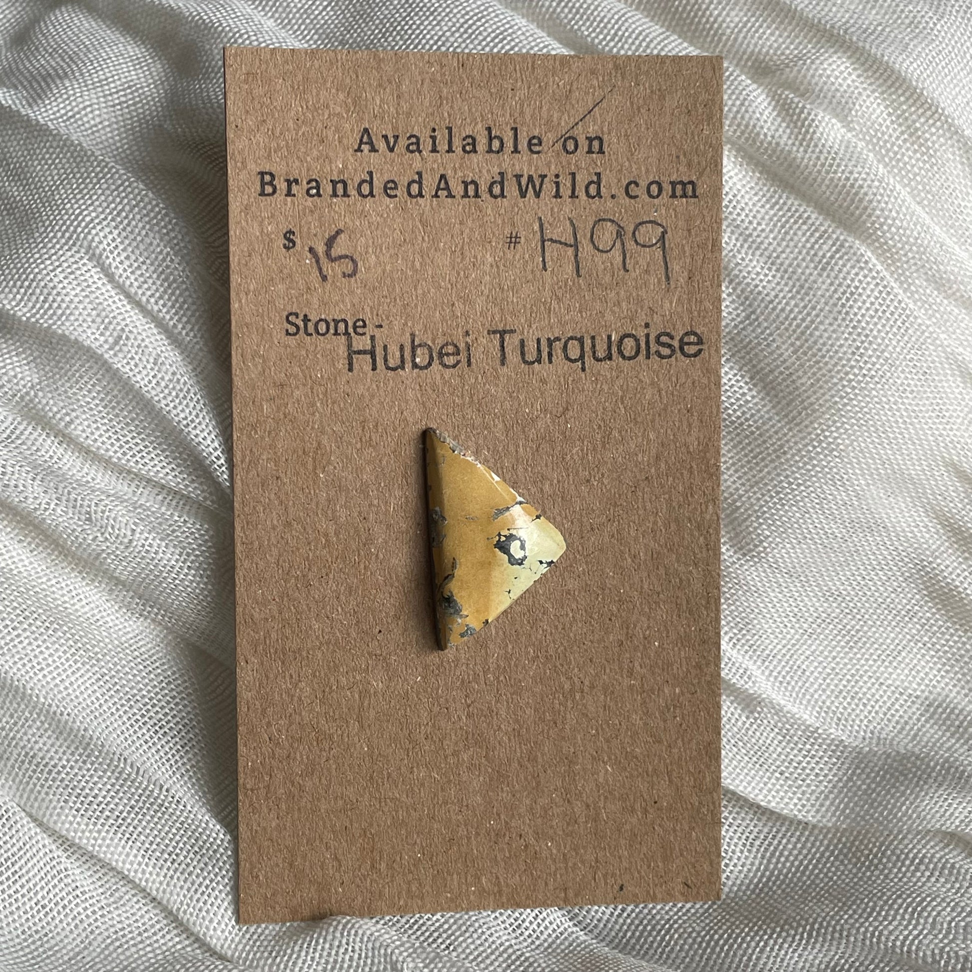 Hubei Turquoise Cabochon - H99 C7D80BFF-E880-4320-BB0E-ECA23F1FA4A9 Brandedandwild.com