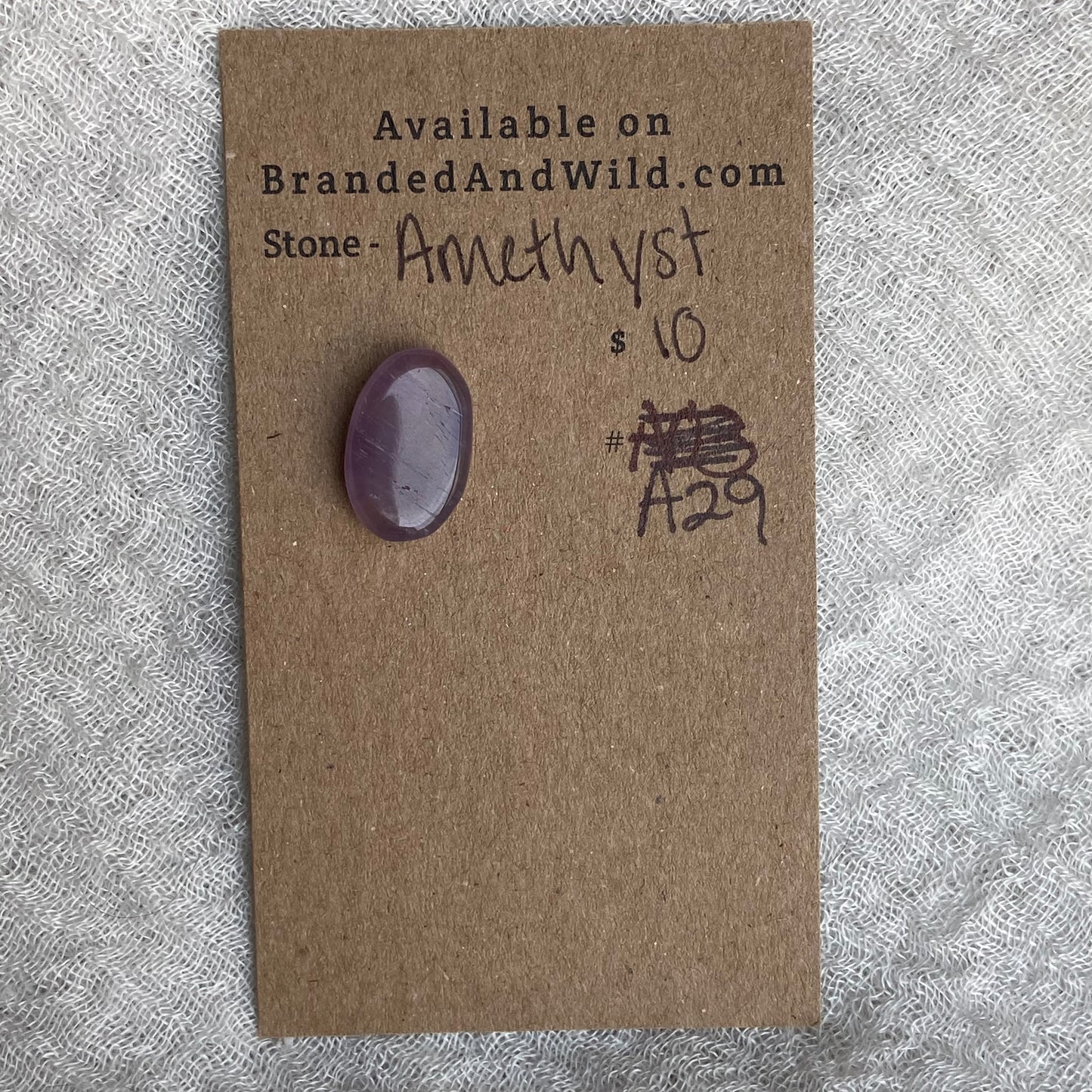 Amethyst Cabochon - A29